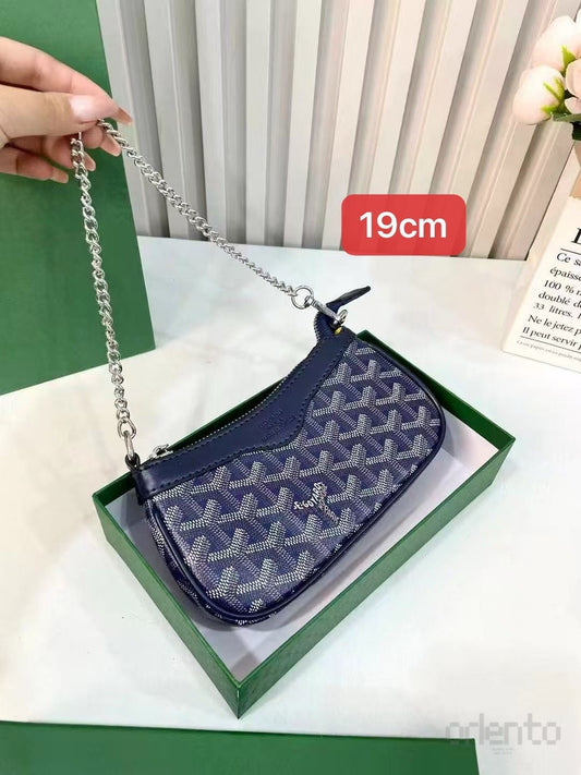 Goyard Bag Hirondelle PM Blue – product view