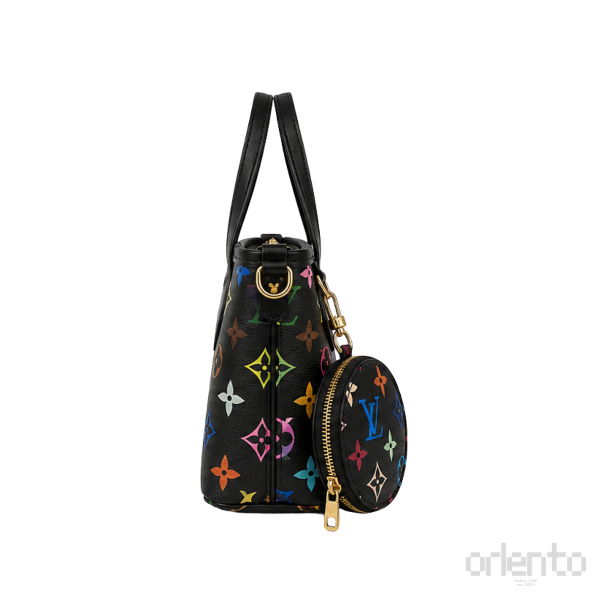 Louis Vuitton X Murakami OnTheGo EW Black Bag – product view