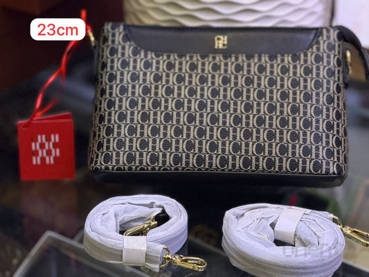 Carolina Herrera Bag CH Logo Black – product view