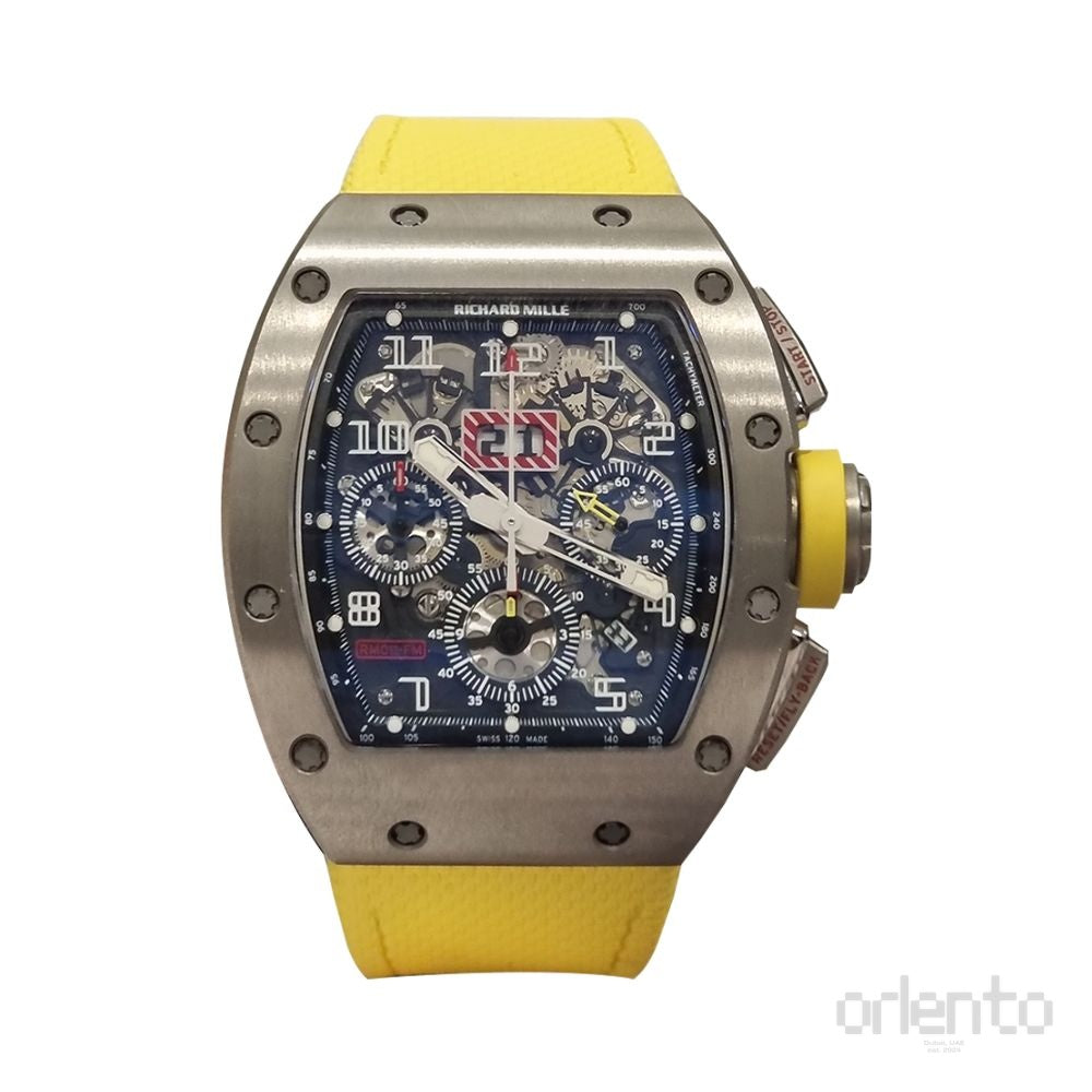 Richard Mille | RM 11-01 Felipe Massa Titanium - Free & Fast UAE Shipping