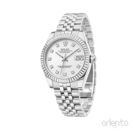 Rolex Watch | Datejust Oystersteel White Dial
