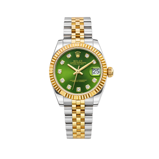 Rolex Watch | Datejust Olive Green Dial